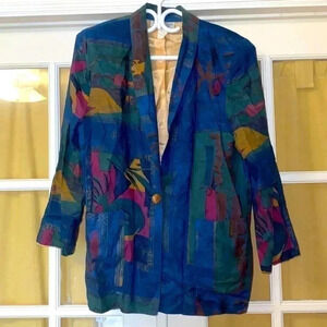 Vintage  Kensington Square blazer 100% rayon Perfect Condition